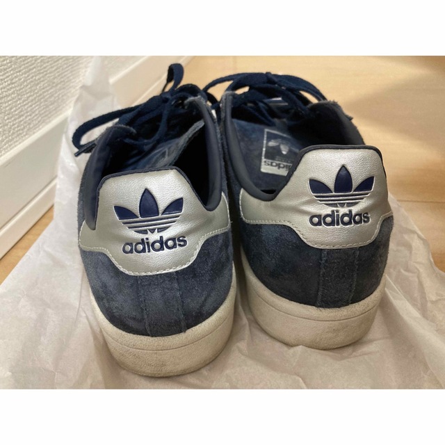 adidas(アディダス)のアディダス キャンパス ネイビー/シルバー【サイズ】:27.5cm メンズの靴/シューズ(スニーカー)の商品写真