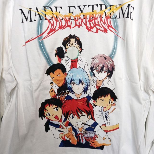 エヴァンゲリオン ロンｔ 白 ＸＬ アニメ Ｔシャツ 激レア 日本未発売