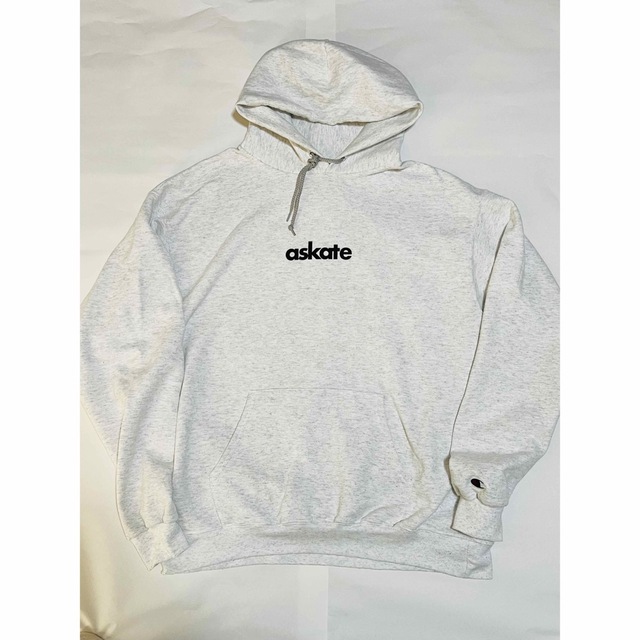 XL askate logo Hoodie フーディ Champion 奥山パーカー