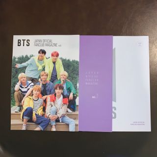 ボウダンショウネンダン(防弾少年団(BTS))のBTS  FC会報誌　vol.6〜8(K-POP/アジア)