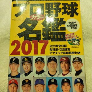 プロ野球カラー名鑑 ２０１７(趣味/スポーツ/実用)