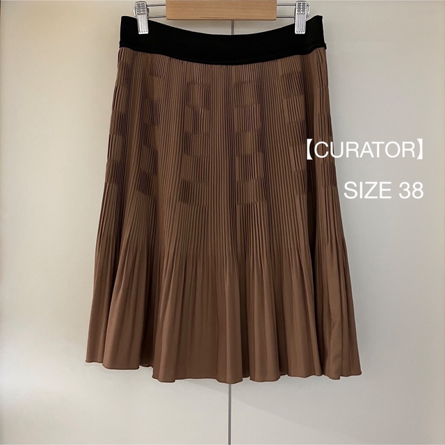 CURATOR(キュレーター)の【CURATOR】キュレーター スカート SIZE 38 レディースのスカート(ひざ丈スカート)の商品写真
