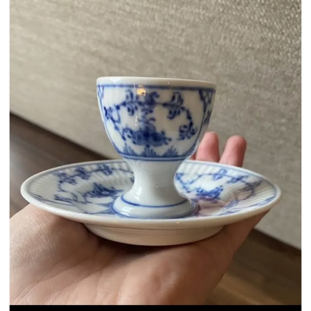 セット売りロイヤルコペンハーゲン ブルーフルーテッド プレイン皿付