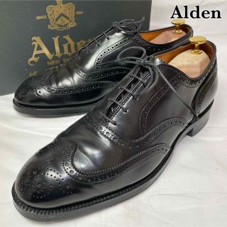 オールデン(Alden)の【希少 美品】ALDEN オールデン9741 ウイングチップ コードヴァン(ドレス/ビジネス)