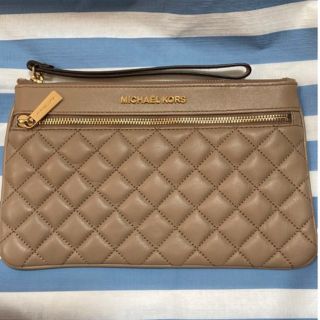 マイケルコース(Michael Kors) クラッチ(レディース)(ベージュ系)の ...