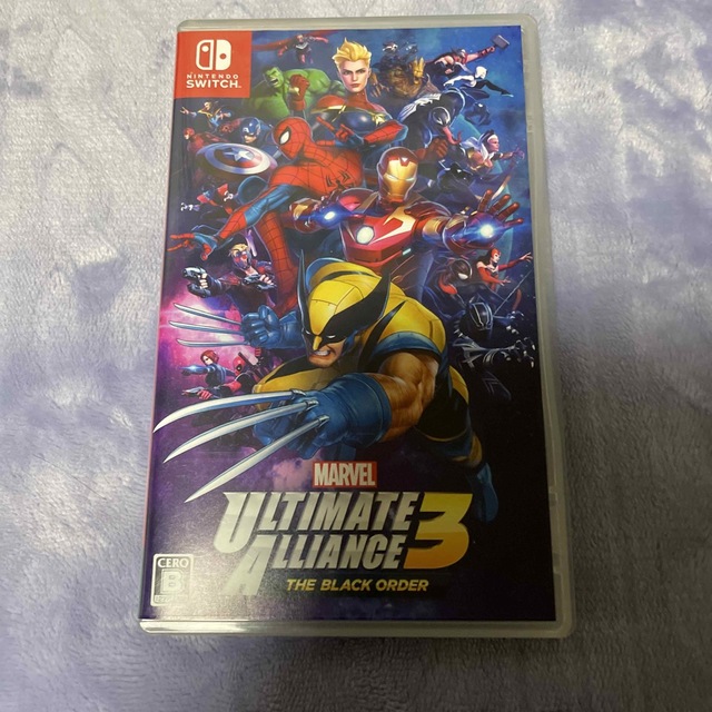 ゲームソフトゲーム機本体MARVEL ULTIMATE ALLIANCE 3： The Black Or