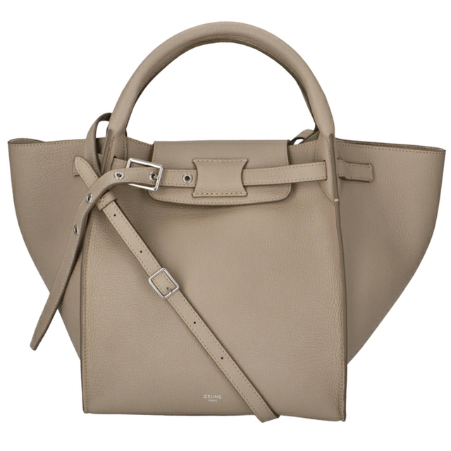 シルバー/レッド 美品 セリーヌ CELINE フィービー期 ビッグバッグ