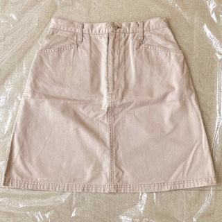 バツ(BA-TSU)のBA-TSU デニムスカート　台形スカート(ひざ丈スカート)