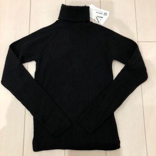 ザラ(ZARA)のZARA タートルネック ブラック 164CM(ニット)