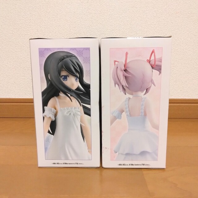 まどかマギカ まどか＆ほむらフィギュアセット 白いワンピースの通販