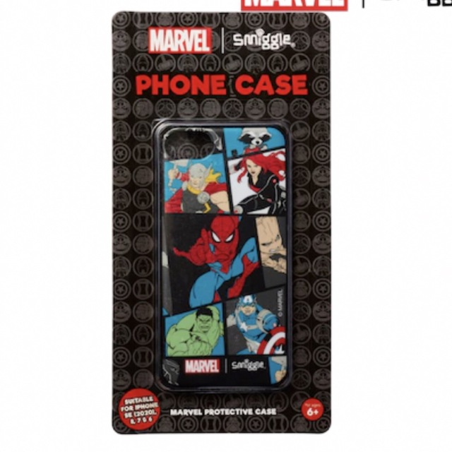 MARVEL(マーベル)の新品未使用　スミグル　スパイダーマンMarvel 携帯カバーPhone Case スマホ/家電/カメラのスマホアクセサリー(iPhoneケース)の商品写真