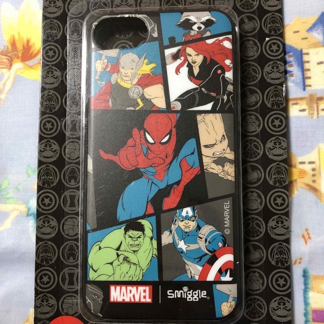 MARVEL(マーベル)の新品未使用　スミグル　スパイダーマンMarvel 携帯カバーPhone Case スマホ/家電/カメラのスマホアクセサリー(iPhoneケース)の商品写真