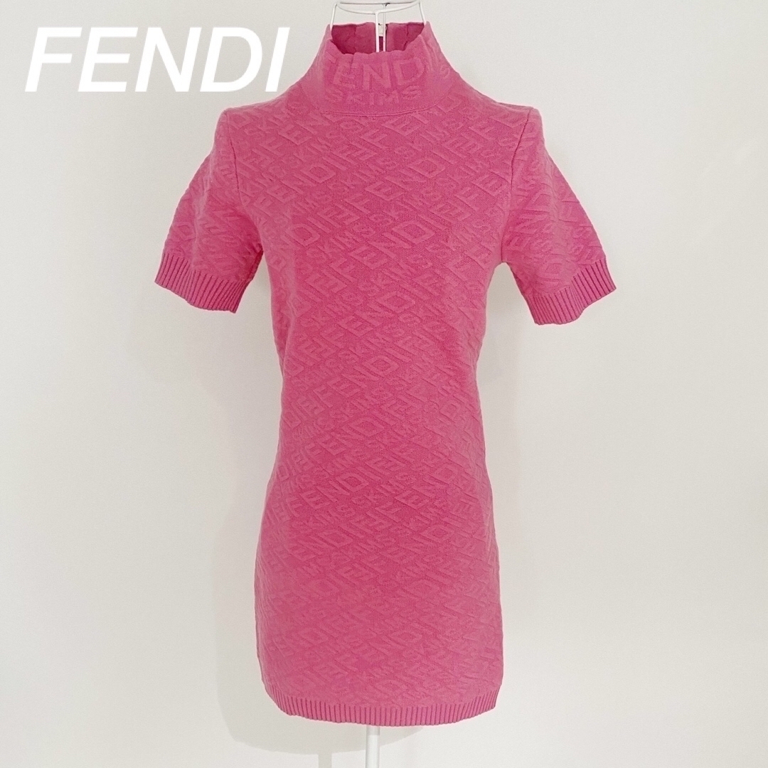 FENDI(フェンディ)のFendiニットワンピース レディースのワンピース(ミニワンピース)の商品写真