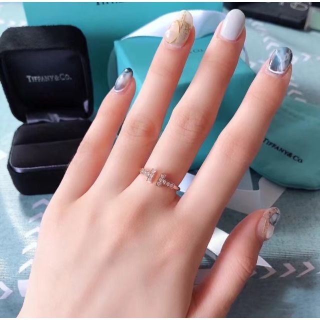 お気にいる りおちゃん様専用TIFFANY&Co. ティファニーTワイヤーリング