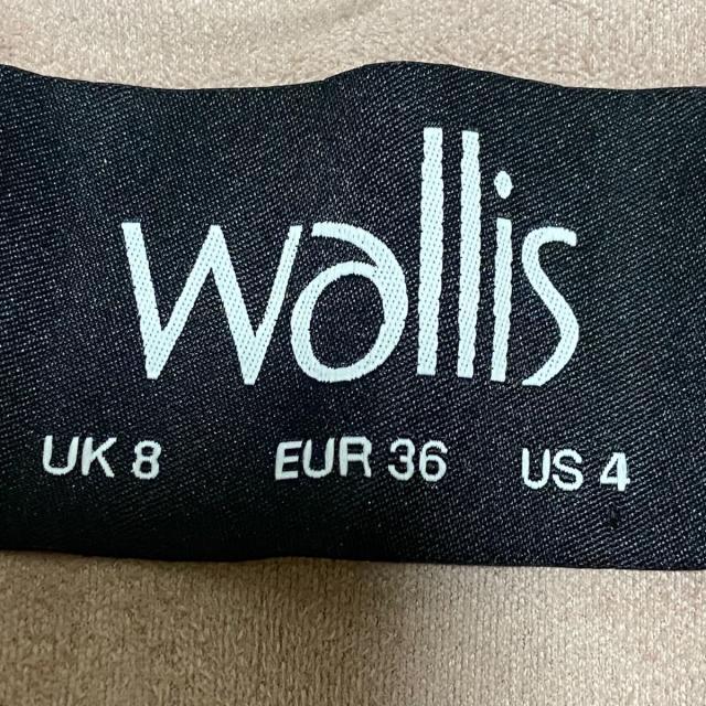 Wallis(ウォリス)のウォリス ライダースジャケット サイズ36 S レディースのジャケット/アウター(ライダースジャケット)の商品写真