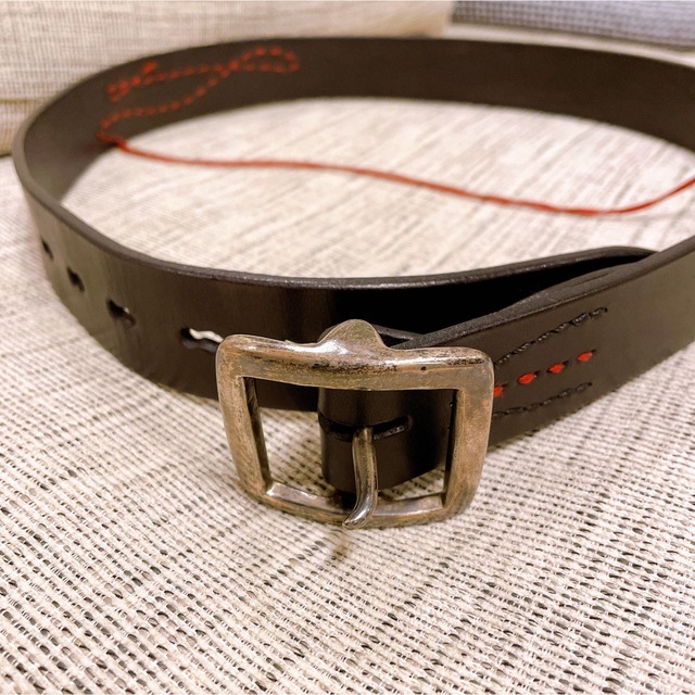 porterclassic  GL LEATHER BELT ポータークラシックパンツ