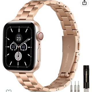 Apple Watch ステンレススチール バンド(腕時計)
