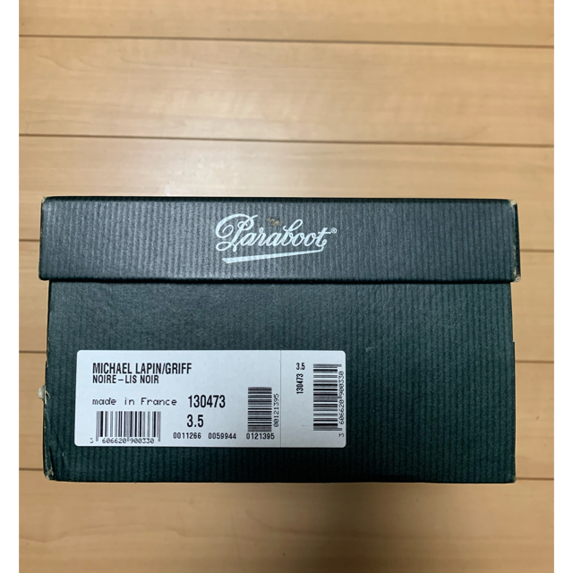 未使用 新品 パラブーツ レディース ミカエル ラパン サイズ3.5