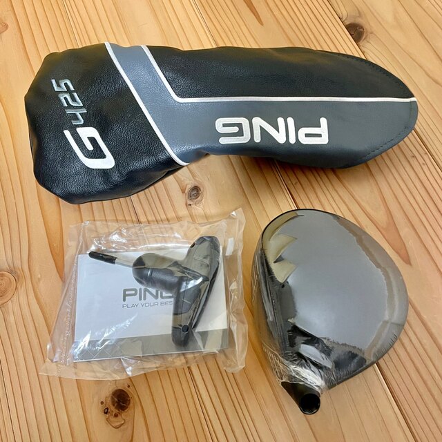 PING - 未使用 PING G425 MAX 9° ドライバーヘッド カバー、レンチ付の