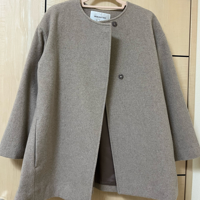 N.Natural beauty basic - カシミヤブレンドライトウールコートの通販