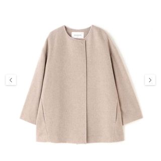 N.Natural beauty basic - カシミヤブレンドライトウールコートの通販