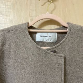 N.Natural beauty basic - カシミヤブレンドライトウールコートの