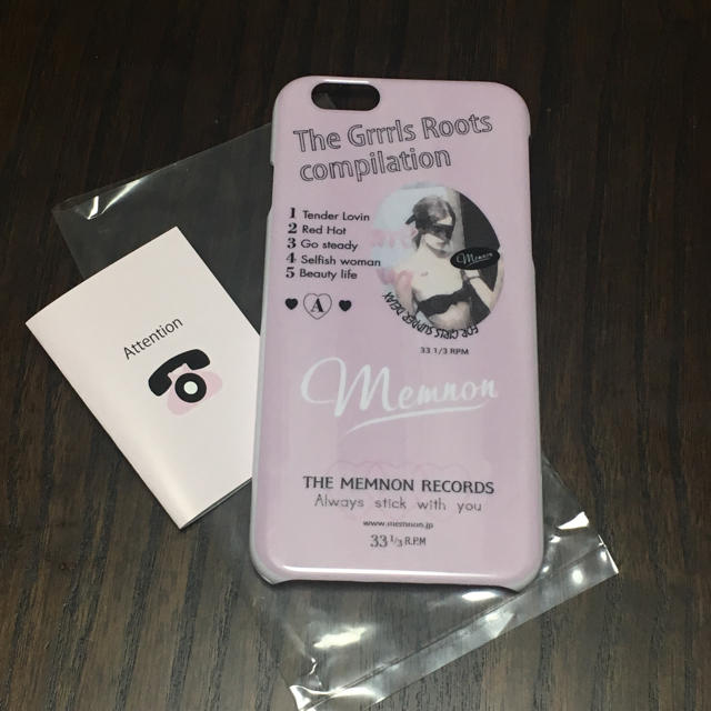 Memnon(メムノン)の送料込♡新品 iPhone6/6s ケース スマホ/家電/カメラのスマホアクセサリー(iPhoneケース)の商品写真