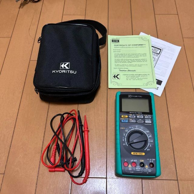都内で ほぼ未使用品 共立電気 KEW1052 デジタルマルチメータ その他