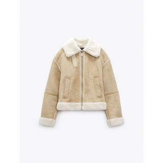 ザラ(ZARA)のショートコート　ZARA(ムートンコート)