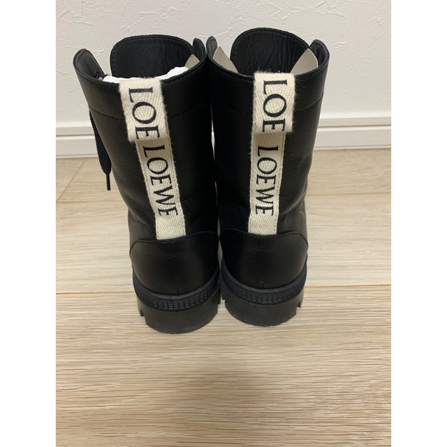 LOEWE ロエベ レースアップ コンバットブーツ 36