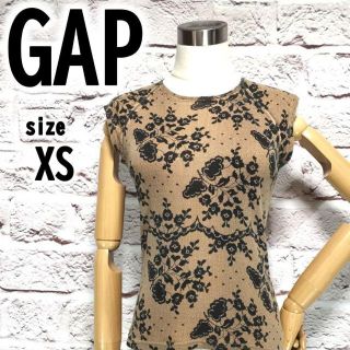 XS】 GAP ギャップ レディース ノースリーブ レース柄 デザイン 春夏の