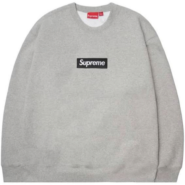 Supreme Box Logo Crewneck "Heather Grey"