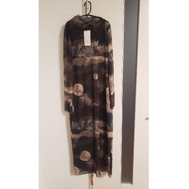 ZARA - タグ付き ZARA シアーワンピース Sの通販 by エル's shop ZARA - タグ付き ZARA シアーワンピース Sの通販 by エル's shop