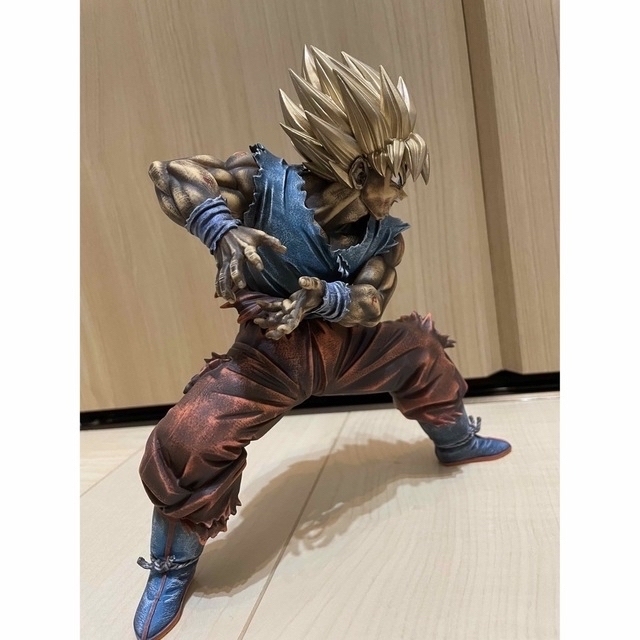 ドラゴンボール Z 孫悟空 バーダック ブロリー リペイント フィギュア 3体 3