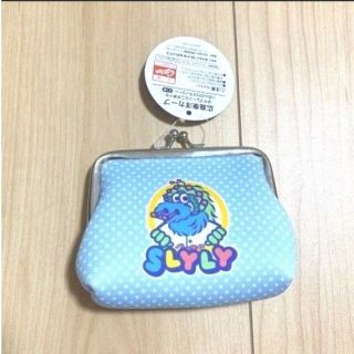 非売品☆ スラィリー がまぐち 財布 ☆ 青(キャラクターグッズ)