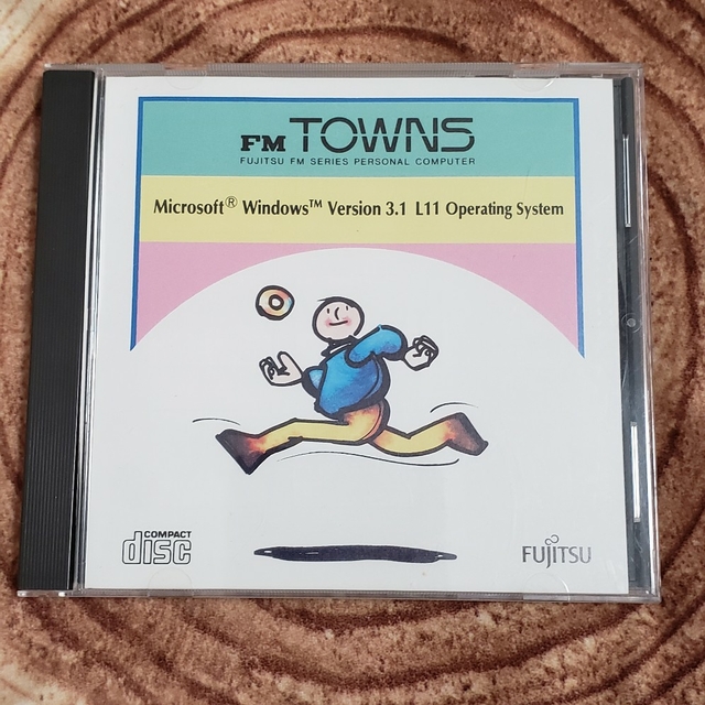 FM-TOWNS Windows 3.1 L11 CD-ROM & FDD 値下Windows31