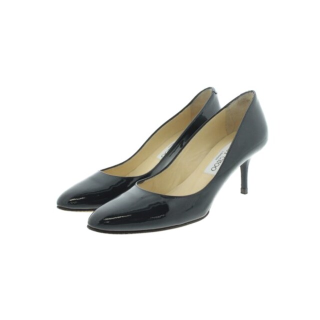 JIMMY CHOO ジミーチュー パンプス 35(21.5cm位) 紺系 【古着】【中古