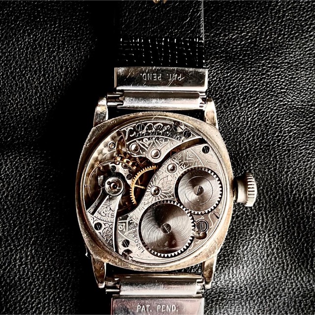公式ストア 1913年製 Waltham 14金張り軍用時計 ミリタリー