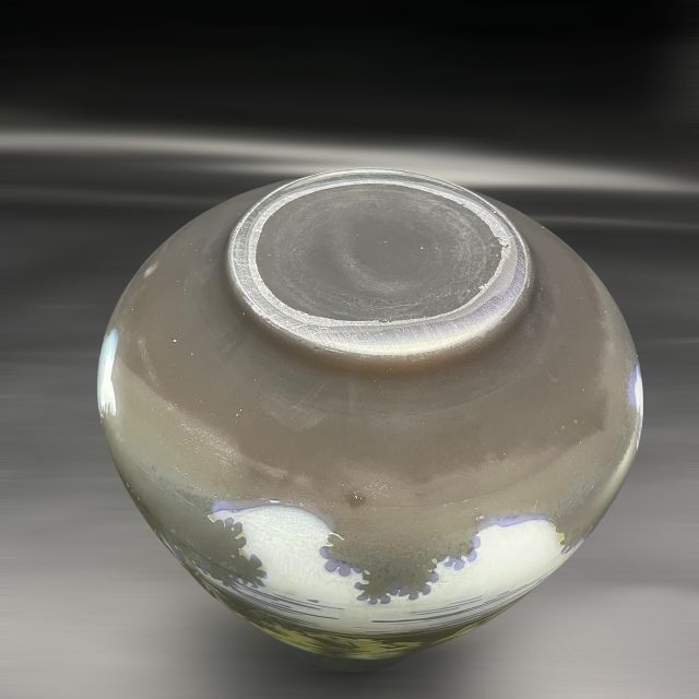 エミールガレ 山景紋 特大 花瓶 カメオ彫り 被せガラス 高さ26cm www