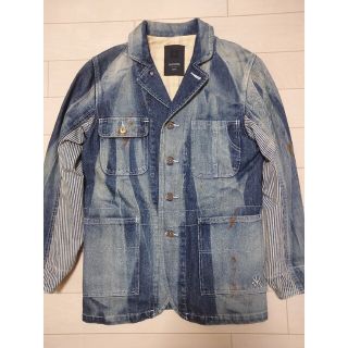 スワッガー(SWAGGER)のSWAGGER（スワッガー）WASHED DENIM COVER ALL(Gジャン/デニムジャケット)