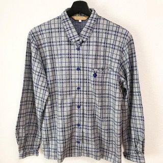 クリスチャンディオール(Christian Dior)のvintage Cristian Dior wool  shirt an(シャツ/ブラウス(長袖/七分))