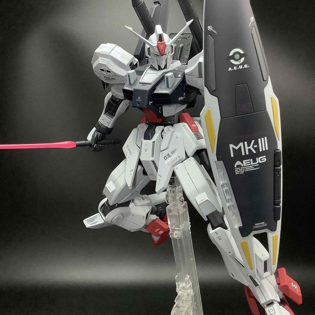 【送料無料】RE ガンダムMk-Ⅲ　パーツ切り離し済　代替シール付き