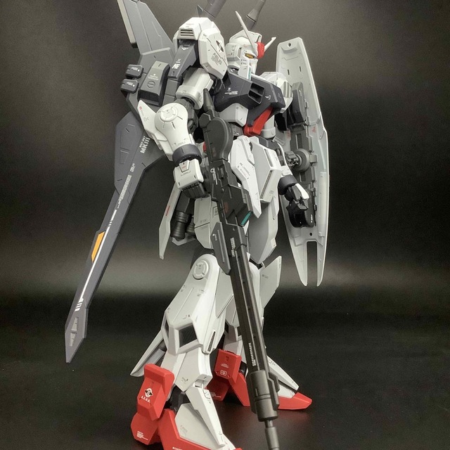 【送料無料】RE ガンダムMk-Ⅲ　パーツ切り離し済　代替シール付き