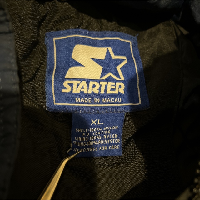 STARTER - 希少90's Starterノートルダム大学 カレッジ中綿ナイロン