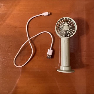 ムジルシリョウヒン(MUJI (無印良品))の充電式ハンディファン(扇風機)