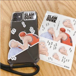 【即日発送】スラムダンク　安西先生タプタステッカー(キャラクターグッズ)