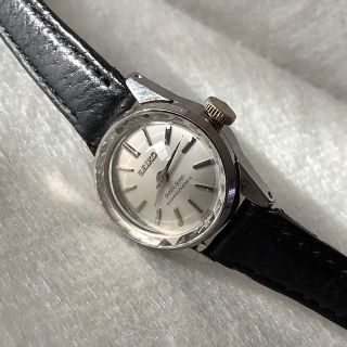 SEIKO - 希少‼️王冠メダリオン カットガラス QUEEN SEIKO 手巻き