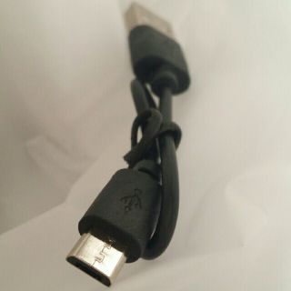 microUSB(台形型)Type-B 充電ケーブルブラック Android(その他)