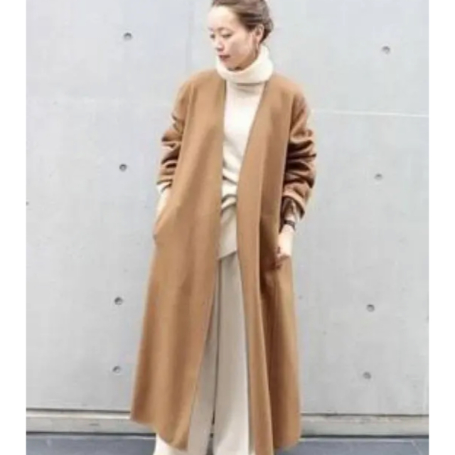 プラージュ ハミルトン ノーカラー コート 上品 www.e-gaio.com.br