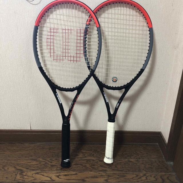 wilson(ウィルソン)のウィルソンクラッシュ100TOUR２本 スポーツ/アウトドアのテニス(ラケット)の商品写真